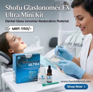 Shofu GlasIonomer FX Ultra Mini Kit Dental Glass Ionomer Restorative Material