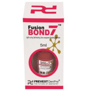 Prevest Denpro Fusion Bond 7 Light Curing Self Etchant Dental Bonding Adhesive